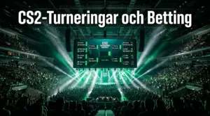 CS2-Turneringar och Betting: Majors, IEM, ESL — Komplett Analys